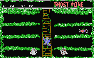 Ghost Mine atari screenshot